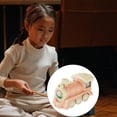 thumbnail image 4 of Juguetes de trenes eléctricos, juguetes educativos para edades tempranas Juguete interactivo para padres y hijos Juguetes para vehículos para niños Rosa, 4 of 8