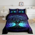 thumbnail image 1 of Erosebridal Boho Life Tree Bedding Twin Comforter Set, Hippie Mandala Down Comforter, Branches Plant Decor, Ultra Soft 2 Pieces, 1 of 8