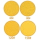 thumbnail image 2 of Discos de lijado profesionales con velcro, juego de lijado de grano múltiple para lijadora orbital aleatoria, que ofrecen un acabado de superficie y una durabilidad superiores, compatibles con las, 2 of 5