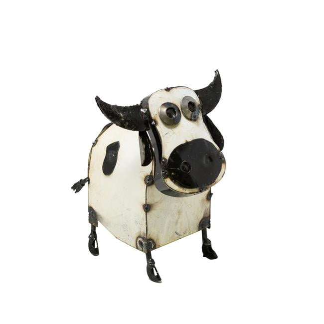 Rustic Arrow 100524 Colorful Cow Yard Art Mini