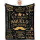 thumbnail image 1 of LHSHID Abuelo Gifts in Spanish Regalo para Abuelo El Mejor Abuelo Del Mundo Regalos para Abuelo Dia Del Padre Gifts for Abuelo Abuelo Gifts from Grandchildren Abuelo Throw Blanket 30"x40", 1 of 7