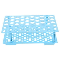 FRCOLOR Detachable Test Tube Rack 50 Holes Centrifuge Tubes Holder Plastic Test Tube Holder Stand For Laboratory Scientific Research And Experiments