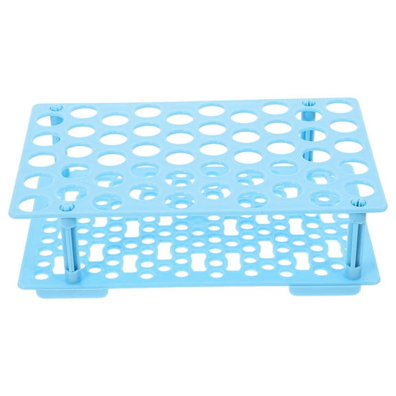 FRCOLOR Detachable Test Tube Rack 50 Holes Centrifuge Tubes Holder Plastic Test Tube Holder Stand For Laboratory Scientific Research And Experiments