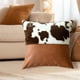 thumbnail image 1 of Funda De Cojín Con Diseño De Vaca, Funda Decorativa Para Cojines De Sofá, Asientos De Coche, Decoración De Salón, Decoración De Dormitorio, Estilo Del Hogar, Funda Lavable, 1 of 8