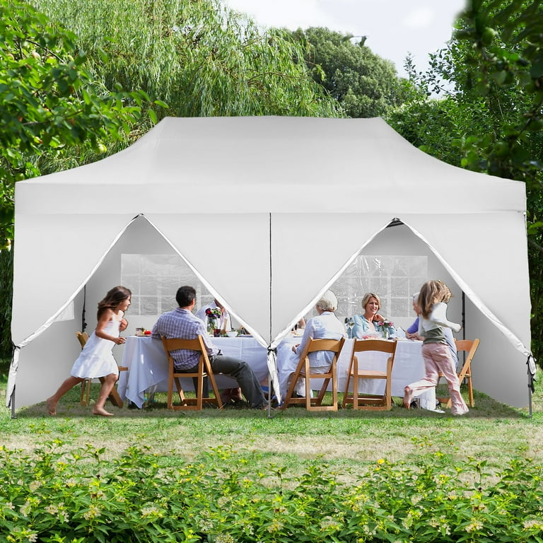 tent  Zimtown 6.5x6.5ft Pop Up Canopy Tent, Waterproof, Outdoor