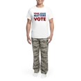 thumbnail image 5 of CafePress - Your Voice Matters Men's Light Pajamas - Men's Light Loose Fit Cotton Pajama Set, 5 of 7
