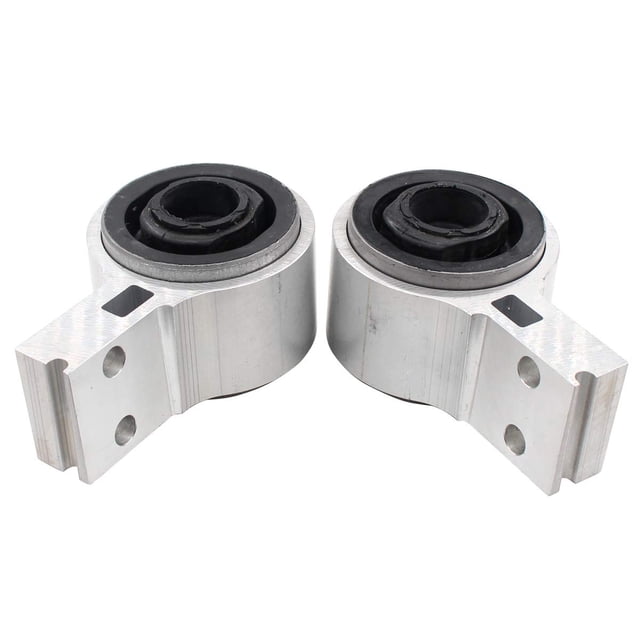 NewYall Pair Front Lower Rearward Suspension Control Arm Bushing with Bracket Housing for Ford Explorer 2011-2019 Police Interceptor Utility 2013-2019 Left Driver and Right Passenger Side