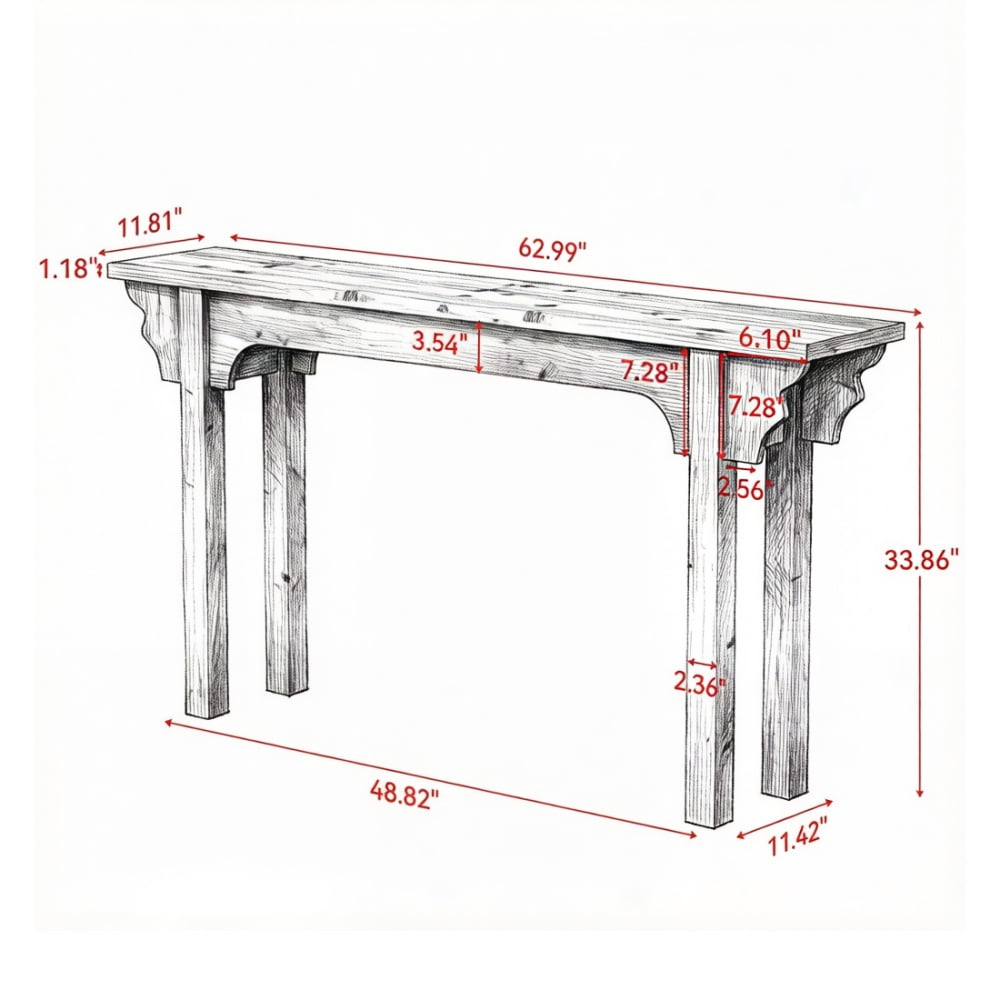 Long Console Table