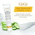 GiGi Hair Removal Cream for The Face, 1 oz & Calming Balm .5 oz