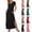 Black, variant on POIUYTR Women Summer T-Shirt Dress Casual Crewneck Short Sleeve Shift Dresses Loose Maxi Dress With Pockets