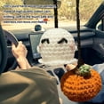 thumbnail image 4 of HUGFEGWE Rear View Mirror Hanging Accessories Handmade Handmade Pumpkin and Smiling Face Car Ornament U2536-26094, 4 of 7