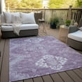 thumbnail image 6 of Addison Rugs Chantille Indoor/Outdoor Traditional Medallions Lavender Washable Rectangle Rug, 2'6" x 3'10", 6 of 6