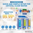 thumbnail image 4 of 6-stage 50 GPD Dual Output, for dental autoclave machine, Reef Aquarium & Drinking Reverse Osmosis Water System RO/DI, 4 of 6