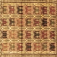 thumbnail image 1 of Ahgly Company Indoor Square Persian Brown Traditional Area Rugs, 4' Square, 1 of 4