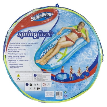SwimWays Spring Float Papasan - Mesh Float for Pool or Lake (Style 