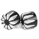 thumbnail image 1 of Axle Cap Axle Cover Axle Nut Cover Spinning Axle Cap Nut Cap Pair Of Motorcycle CNC Aluminum Axle Nut Cap Cover Water Drop Type Fit For Electra/Road GlidesBlack ANGGREK Negro, 1 of 8
