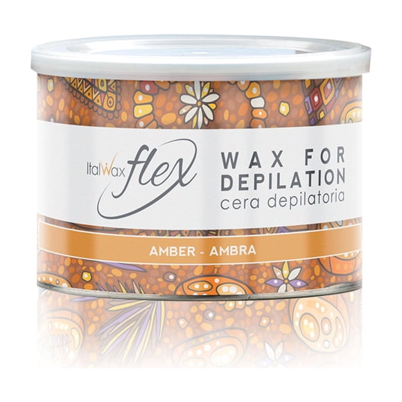 Cera Suave Italwax Flex Ámbar 397g para Depilación