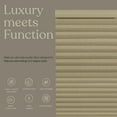thumbnail image 5 of MOOD Blackout Cellular Shades | Luxury meets function | Cordless, Extra Large 1.5 Inch Cells, Insulation, Acoustic Comfort | Honeycomb Blinds for Windows | Amber | 53.5" Width x 72" Height, 5 of 7