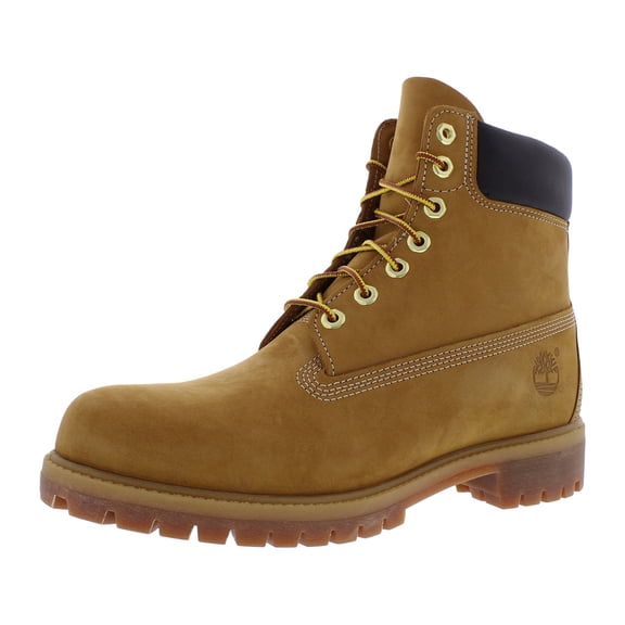 Timberland Premium 6 In Waterproof Boot Mens Shoes Size 10, Color: Wheat Nubuck