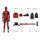 thumbnail image 3 of Disfraz de cosplay de Daredevil Deadpool, superhéroe Matt Murdock, Daredevil, trajes de licra con estampado 3D, disfraz de Halloween, trajes Zenzai, 3 of 5