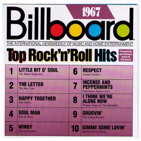 Pre-Owned Billboard Top Rock 'N' Roll Hits: 1967 (CD 0081227062828) by Various Artists