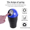 thumbnail image 4 of Automotive Cup Holder Garbage? Mini car Trash can, Small Automatic Portable Trash can with lid, for car Home Office (Blue), 4 of 10