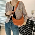 thumbnail image 5 of Crossbody Crescent Bags for Women Trendy Corduroy Under the Arm Shoulder Bag Travel Hobo Bag Purses, 5 of 6