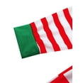 thumbnail image 6 of Matching Family Christmas Pajamas Sets Onesie Striped Print Long Sleeve Sleepwear, 6 of 7