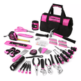 thumbnail image 1 of Juego De Herramientas Mecánicas Para Mujer 207 Piezas, Rosa con Negro, 1 of 5