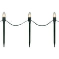 thumbnail image 4 of Northlight Lighted C9 Christmas Outdoor Pathway Markers - Clear Lights - 14' - Set of 15, 4 of 7
