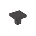 thumbnail image 1 of Pomo para armario Amerock Monument Modern Square, 2,54 cm, mate, paquete de 6, 1 of 1