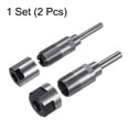 thumbnail image 4 of Uxcell 2pcs Router Collet Extension Rod Set 6mm to 6mm & 12mm to 12mm for Engraving Bit, Drilling, 4 of 5