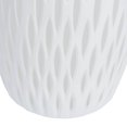 thumbnail image 4 of Vickerman Vase en Verre Blanc Givré 13 Pouces - CM191513, 4 of 4