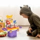 thumbnail image 5 of 1 Juego de juguetes de cocina, juego de simulación, accesorios para banco de cocina, juguetes de cocina para niños, juego de comida, coche para tirar, juguetes para niños con almacenamiento, 5 of 7