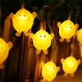 thumbnail image 4 of Al aire libre de Halloween lindo fantasma luces decorativas 2m/20 Led calabaza araña murciélago cráneo cadena luces para fiesta, 4 of 4