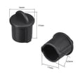 thumbnail image 2 of Tapa de silicona anti-polvo BNC para conector hembra negra 20 piezas, 2 of 3