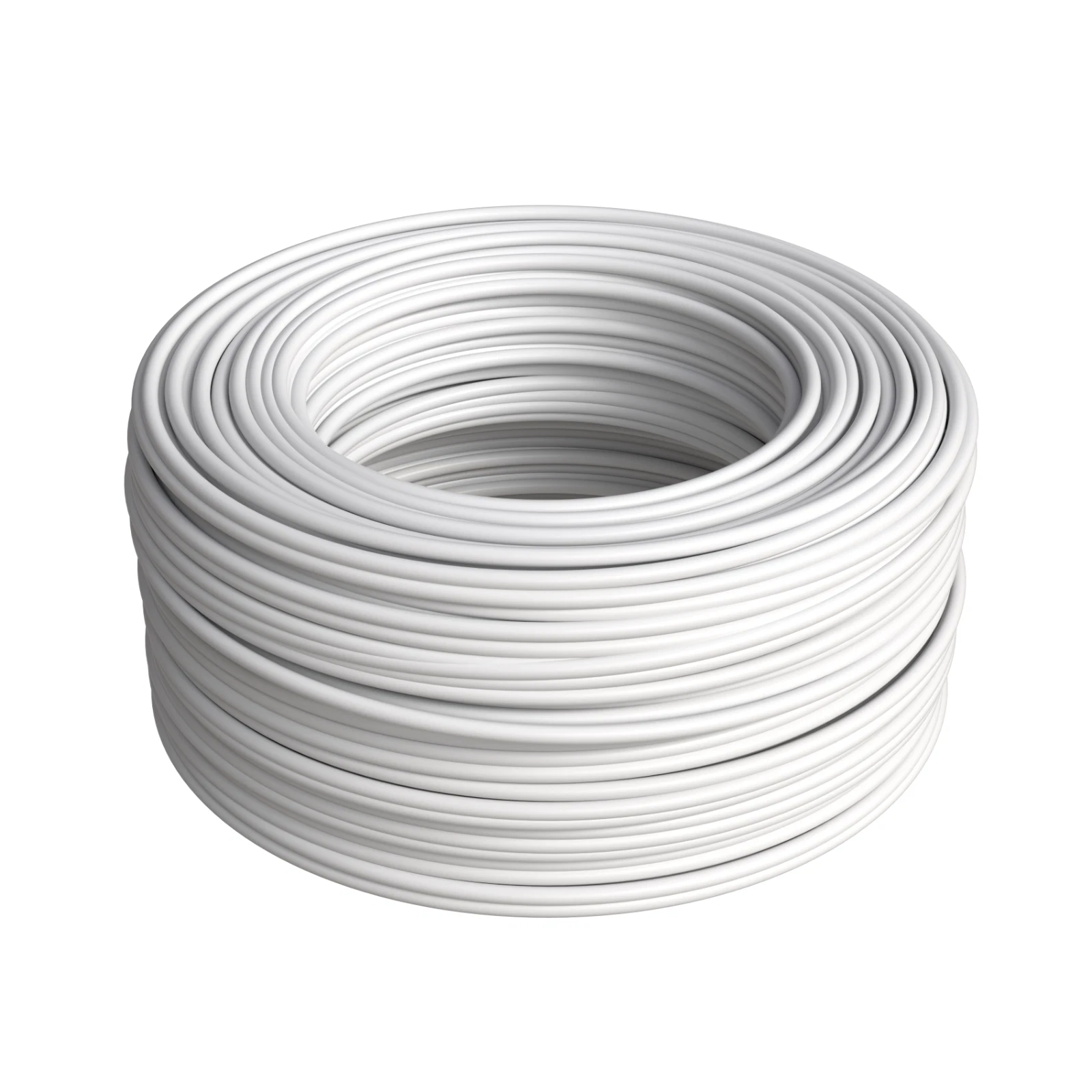 Cat5e Ethernet Cable 1000ft Bulk Pull Box, Solid 24AWG UTP LAN Network Wire, Copper Clad Aluminum (CCA), White, Cables Direct Online