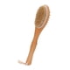 thumbnail image 1 of Cepillo de baño de doble cara, cepillo de baño de madera, cepillo de baño de cerdas largas y suaves, cepillo para espalda con mango largo, eficiencia maximizada, 1 of 8
