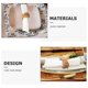 thumbnail image 4 of Servilleteros de hilo, 6 unidades, para mesa de comedor, servilletas de fiesta, servilletas de Acción de Gracias, centro de mesa, cuerda costera, 4 of 6