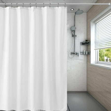 Shower Curtain Hooks Rust Resistant, Matte Black Double Shower Curtain Hooks