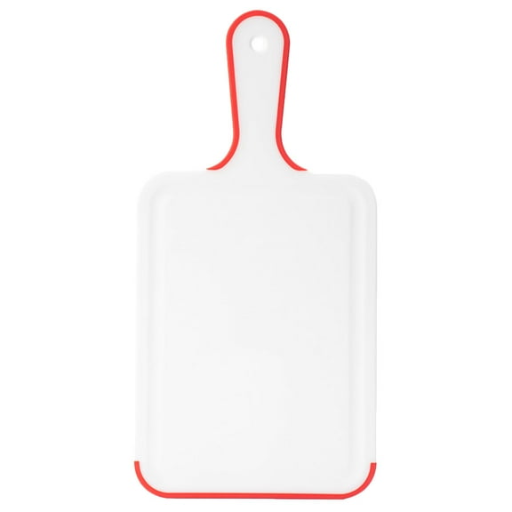 Supvox Non-slip Meat Board with Handle Kitchen Tool White 1Pcs