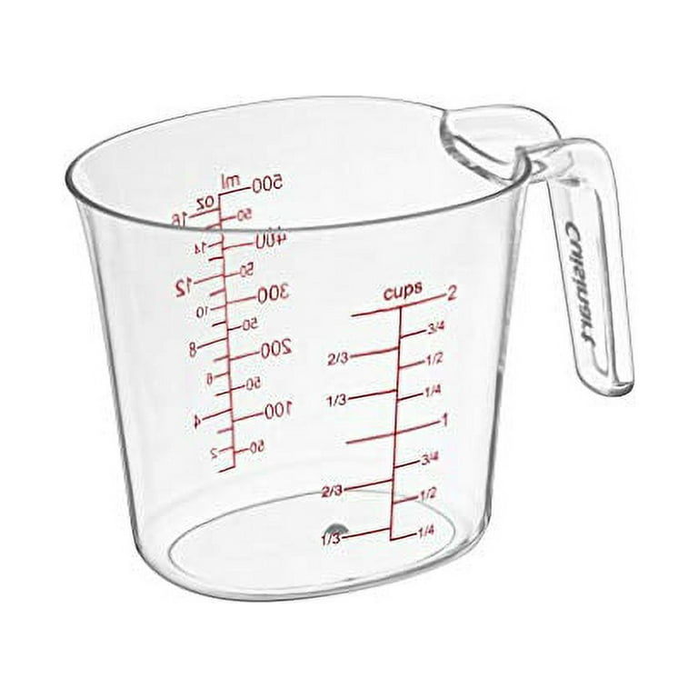 Cuisinart Measuring Cup 16 oz 2 cups 500 ml Microwave Dishwasher Safe Spout