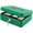 Green, variant on Cash Box with Key,Small Safe Lock Box with Portable Handle,Cash Drawer,5.91"x 4.72"x 3.15" Black Small