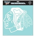 thumbnail image 1 of Chicago Blackhawks Die-Cut Decal - 8"x8" White, 1 of 2
