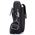 thumbnail image 3 of Men Leather Belt Bag Travel Messenger Crossbody Cell Phone Purse Wallet, 3 of 7