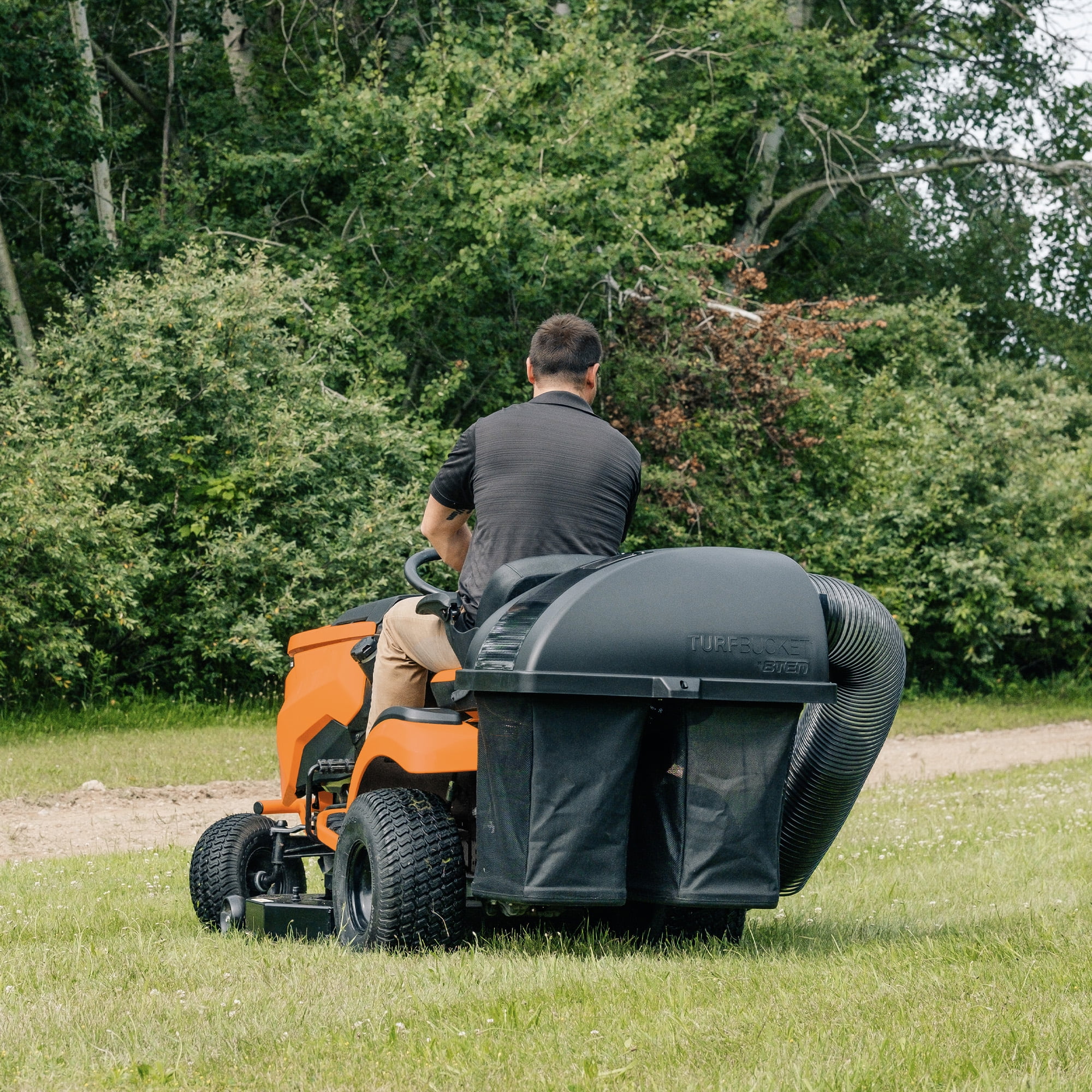 8TEN Grass Twin Bagger System for Husqvarna Z246 46-inch Cut Deck