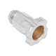 thumbnail image 3 of Accesorios para aerógrafo en aerosol, conector de copa en aerosol, conector de recipiente desechable de acero inoxidable, adaptador para aerógrafo, calidad superior, 3 of 8