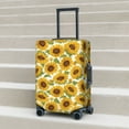 thumbnail image 5 of Uemuo Sunflowers Printed Washable Luggage Cover - Fashion Suitcase Protector Fits 18-32 Inch Luggage -Small, 5 of 9