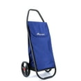 thumbnail image 5 of Rolser  Com 88 lb. Capacity MF Tube 2 Big Wheel Shopping Trolley 39.77" H x 18.71" W x 16.54" D - Black, 5 of 5