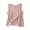 Pink, variant on Summer Tops for Women V-Neck Solid Color Braethable Sleeveless Loose Spring Casual Travel Beach Vacation Going Out Tank Tops Army Green S-2XL